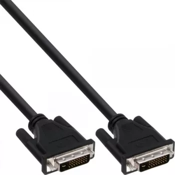 Cavo DVI-D InLine 24+1 connettore maschio/connettore maschio Dual Link 5 m