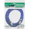 Cavo audio RCA InLine Premium 1x RCA connettore maschio / connettore maschio placcato oro 5 m