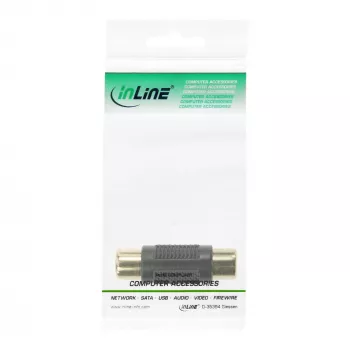 Adattatore audio RCA connettore femmina / connettore femmina InLine 99315