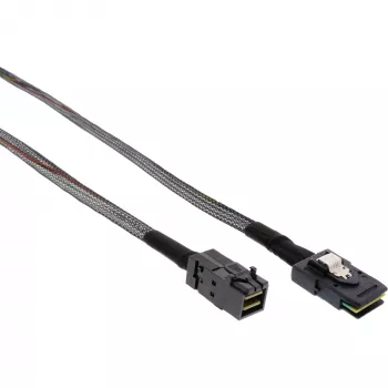 Cavo Mini SAS HD InLine SFF-8643 a SFF-8087 con Sideband 0,5 m