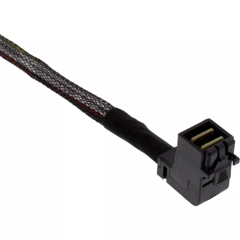 Cavo Mini SAS HD InLine, SFF-8643 angolato a 4x SFF-8482 + alimentazione, 1 m