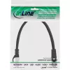 Cavo patch InLine SF/UTP Cat.5e nero 0,5 m