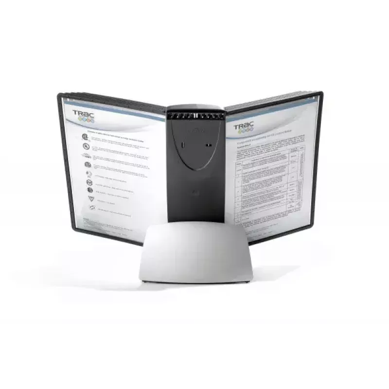 Carosello espositivo documenti Durable Sherpa Style Table 10 supporto da scrivania per 10 pannelli A4
