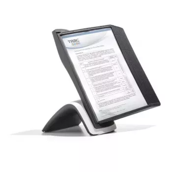 Carosello espositivo documenti Durable Sherpa Style Table 10 supporto da scrivania per 10 pannelli A4