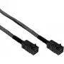 Cavo Mini SAS HD InLine SFF-8643 a SFF-8643 con Sideband 0,5 m