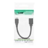 Cavo adattatore OTG InLine Micro USB 3.0 connettore Micro-B su connettore femmina USB Type-A 0,15 m