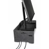 Supporto per monitor Durable 508158 autoportante portata 10 kg regolabile in altezza