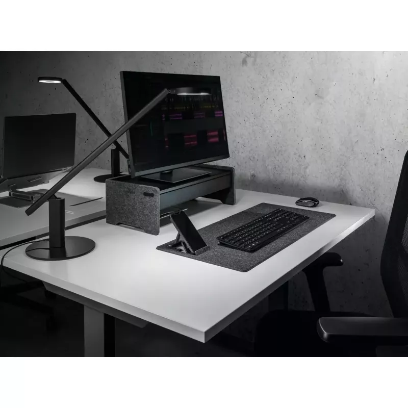 Supporto per monitor Durable 508158 autoportante portata 10 kg regolabile in altezza