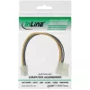 Adattatore cavo alimentazione scheda madre InLine 5,25 pollici / 4 pin 12V 0,20 m