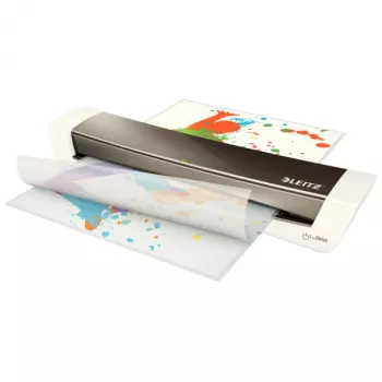 Plastificatrice a caldo Leitz iLAM A3 310 mm/min grigio bianco