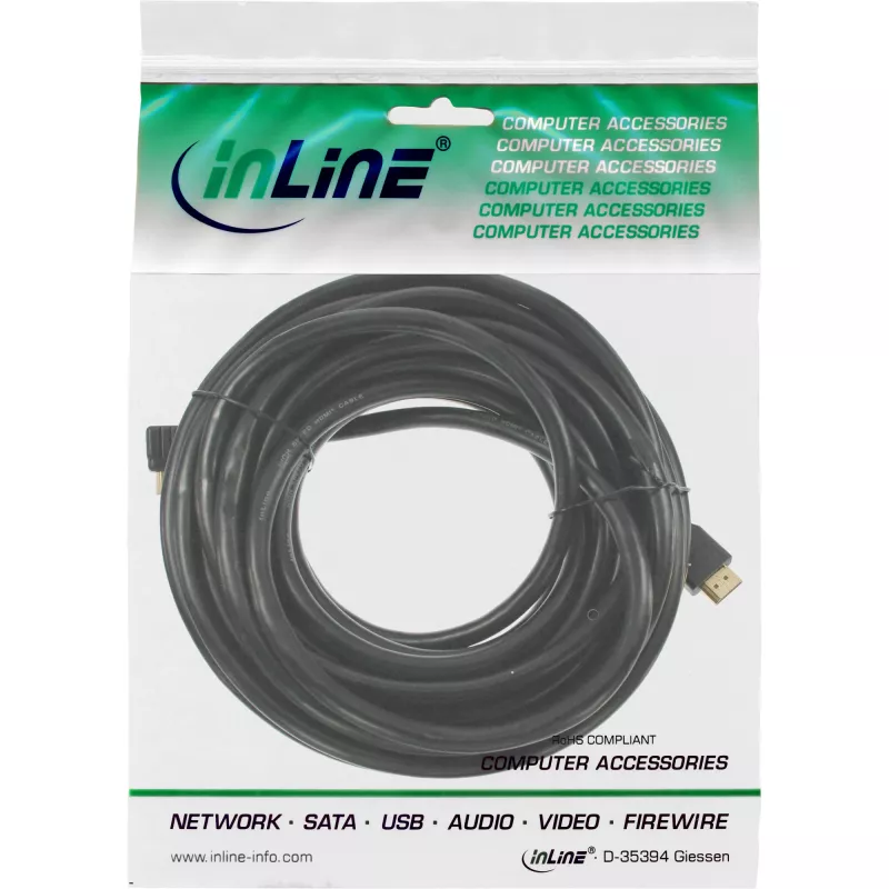 InLine cavo HDMI Mini, High Speed HDMI, AM/CM, dorato, 0,5 m