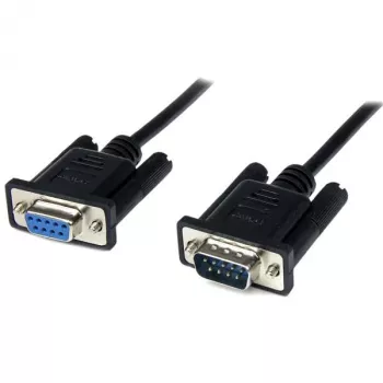 StarTech.com cavo seriale null modem DB9 RS232 F/M nero 1m