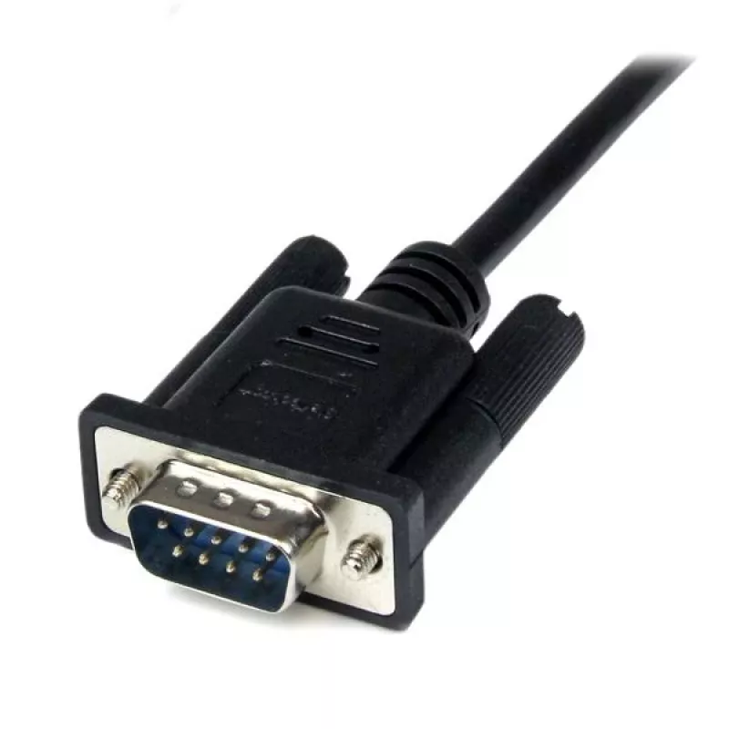 StarTech.com cavo seriale null modem DB9 RS232 F/M nero 1m