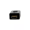 InLine cavo HDMI High Speed con Ethernet, AM/DM, extra piatto nero/oro, 0,3 m