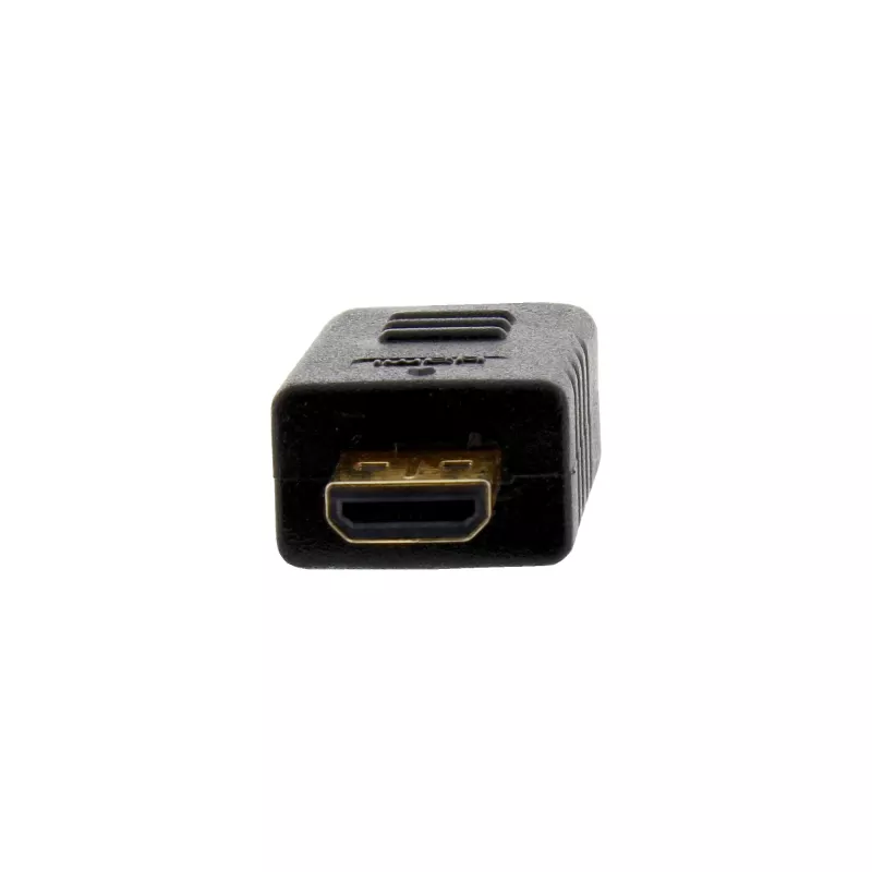 InLine cavo HDMI High Speed con Ethernet, AM/DM, extra piatto nero/oro, 0,3 m