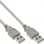 Cavo USB 2.0 connettore tipo A / connettore beige 0,3 m InLine 34303H