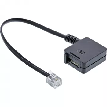 InLine cavo adattatore TAE connettore RJ11 6P4C a connettore femmina TAE-F tedesco 0,2 m
