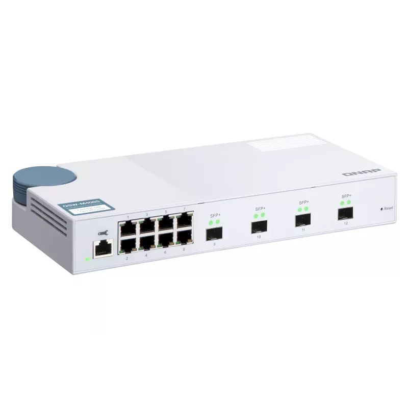 Switch di rete QNAP QSW-M408S Managed L2 Gigabit Ethernet (10/100/1000) bianco