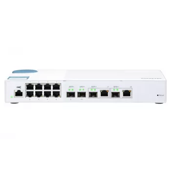 Switch di rete QNAP QSW-M408-2C Managed L2 10G Ethernet (100/1000/10000) bianco