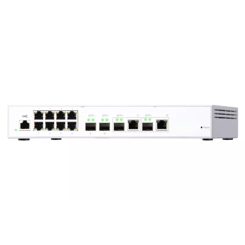 Switch di rete QNAP QSW-M408-2C Managed L2 10G Ethernet (100/1000/10000) bianco
