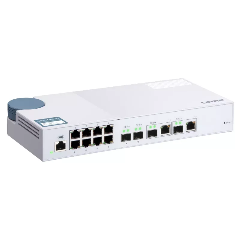 Switch di rete QNAP QSW-M408-2C Managed L2 10G Ethernet (100/1000/10000) bianco