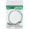 Cavo in fibra ottica duplex SC/SC InLine 83501O 1m OM3 50/125µm