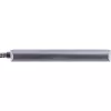 Hub USB 3.2 InLine, USB-C a 4x USB A 10 Gb/s, alluminio, grigio