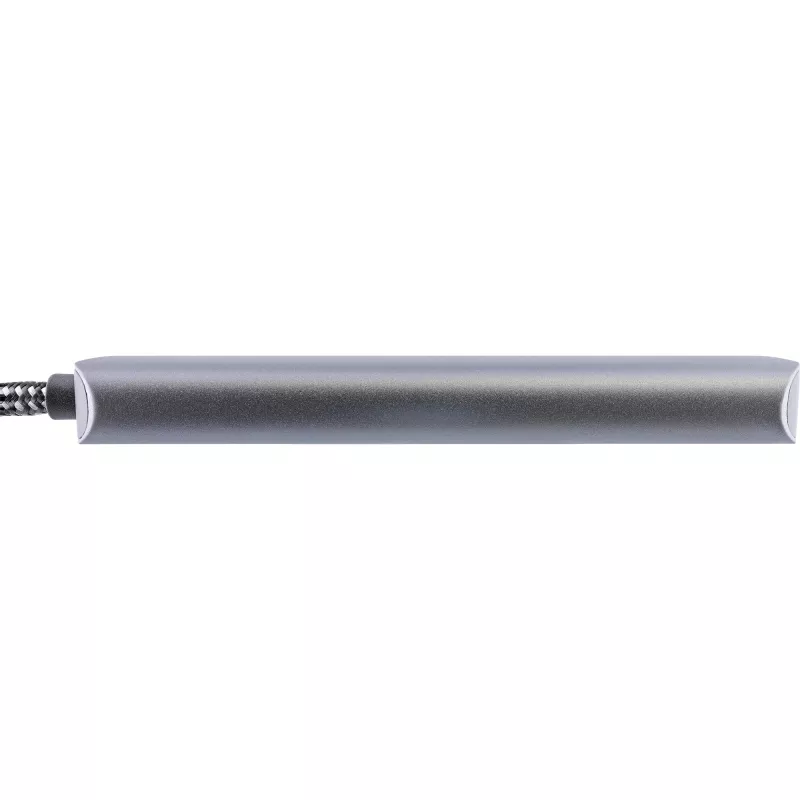 Hub USB 3.2 InLine, USB-C a 4x USB A 10 Gb/s, alluminio, grigio