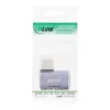 Adattatore USB4 InLine, connettore maschio/femmina USB-C angolare destro/sinistro, alluminio, grigio