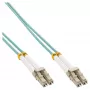 Cavo in fibra ottica duplex LC/LC InLine 50/125µm OM3 3m