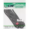 InLine ciabatta multipresa, 3 prese Schuko CEE 7/3, con interruttore, nero, 3 m