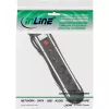 InLine ciabatta multipresa, alluminio, 3 prese con interruttore di protezione, 1,5 m