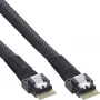 InLine cavo SAS slim, SFF-8654 a SFF-8654, 24Gb/s, 1m
