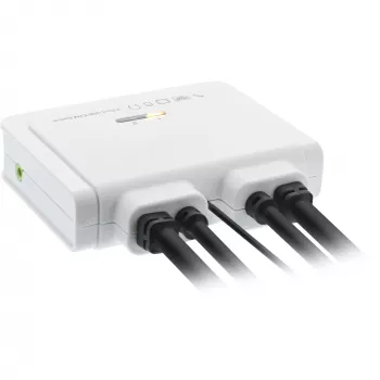 InLine cavo switch KVM, 2 porte, HDMI, 4K, USB, audio