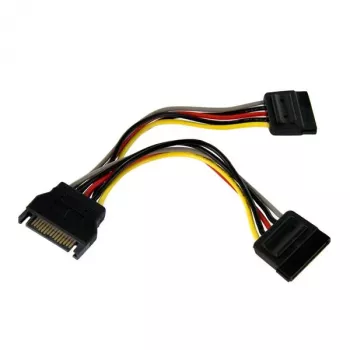 StarTech.com adattatore cavo splitter Y alimentazione SATA 15 cm - M/F