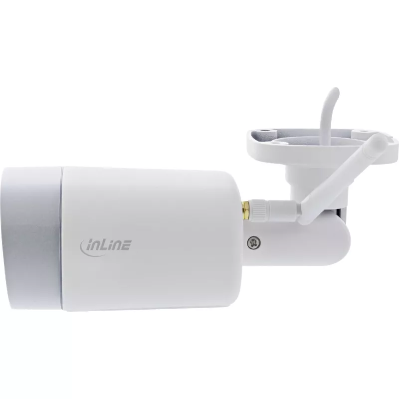 InLine SmartHome Telecamera HD per esterni con luce LED, IP66