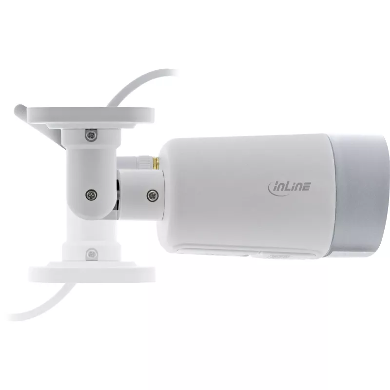 InLine SmartHome Telecamera HD per esterni con luce LED, IP66