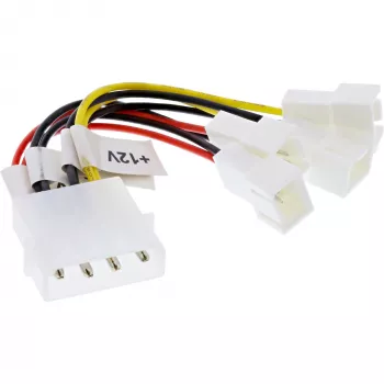 Cavo adattatore per ventole InLine 2x 12V e 2x 5V per 4 ventole 33005B