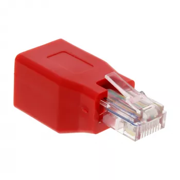 Adattatore crossover InLine RJ45 maschio su femmina 69994K