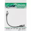 Cavo patch InLine S/FTP PiMF Cat.8.1 senza alogeni 2000MHz nero, 0,3 m