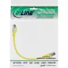 Cavo patch InLine, S/FTP (PiMf), Cat.8.1, 2000 MHz, senza alogeni, giallo, 0,25 m