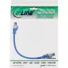 Cavo patch InLine S/FTP PiMF Cat.8.1 senza alogeni 2000MHz blu, 0,25 m