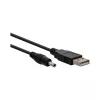 Splitter per cavi InLine HDMI 2 porte, 4K/60Hz, con cavo di alimentazione USB, 0,5 m