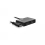Splitter per cavi InLine HDMI 2 porte, 4K/60Hz, con cavo di alimentazione USB, 0,5 m