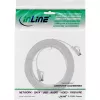 Cavo patch piatto InLine U/FTP Cat.8.1 TPE senza alogeni bianco 2 m