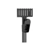 Supporto universale InLine per wallbox con porta cavo di ricarica EV nero