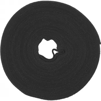 Fascetta fermacavi InLine con nastro in velcro 16 mm nero 10 m