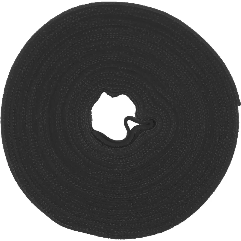 Fascetta fermacavi InLine con nastro in velcro 16 mm nero 10 m