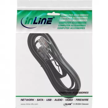 Cavo ISDN InLine RJ45 connettore maschio connettore maschio 8P8C 20m nero