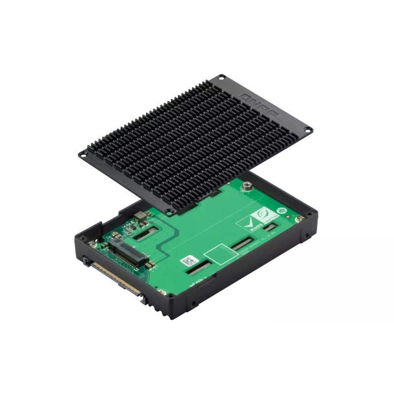 QNAP - QDA-UMP4 - Adattatore di interfaccia - M.2 - PCIe 4.0 x4 (NVMe) - U.2